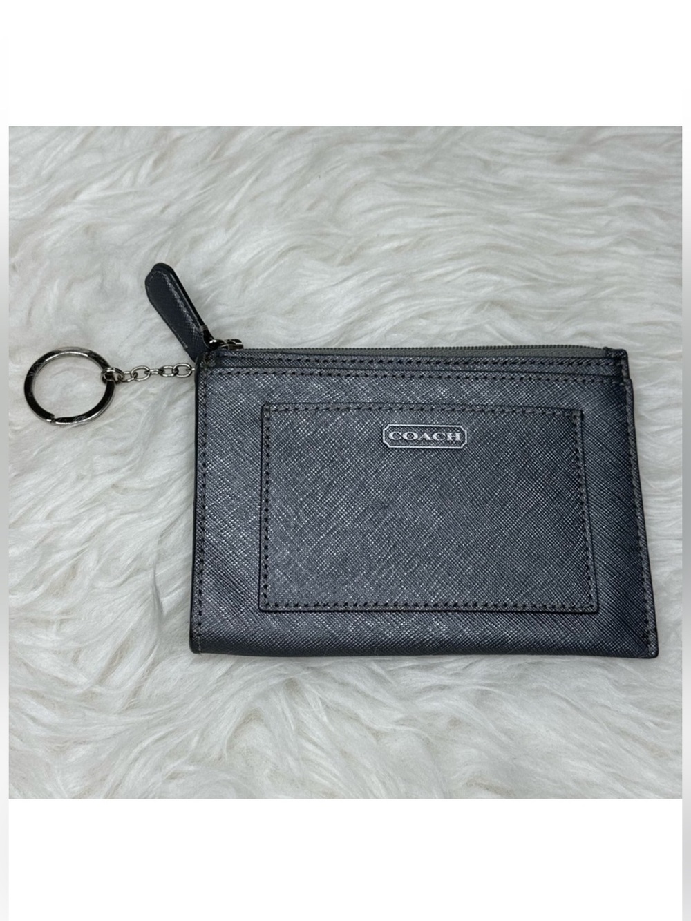 Coach Keychain Card/Coin Holder